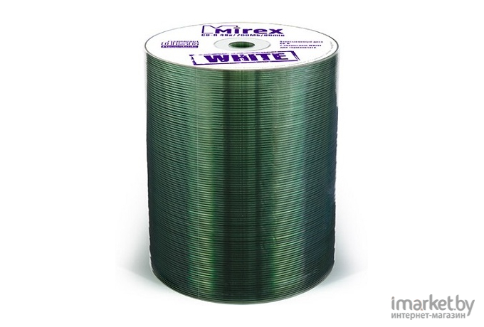 Оптический диск Mirex CD-R 700 Mb 48х Shrink 100 Thermal Print Без надписи [202967]