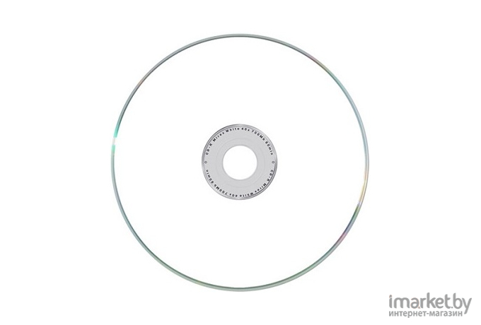 Оптический диск Mirex CD-R 700 Mb 48х Shrink 100 Thermal Print Без надписи [202967]