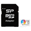 Карта памяти Silicon-Power microSD 32GB High Endurance microSDHC Class 10 UHS-I U3 SD адаптер [SP032GBSTHIU3V10SP]