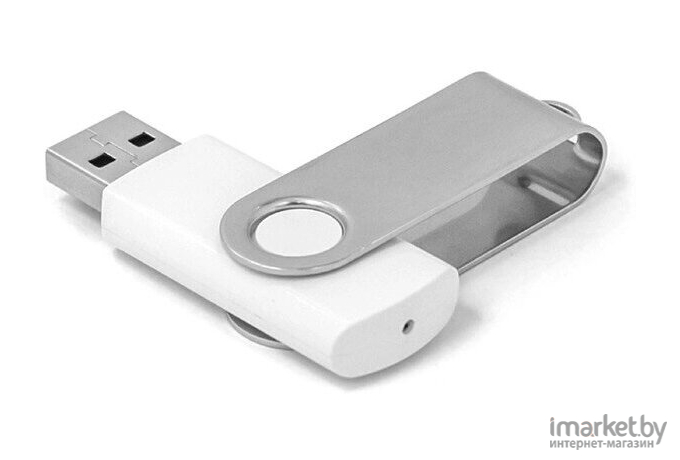 Usb flash Mirex 64GB Swivel 2.0 бнлый [13600-FMUSWT64]