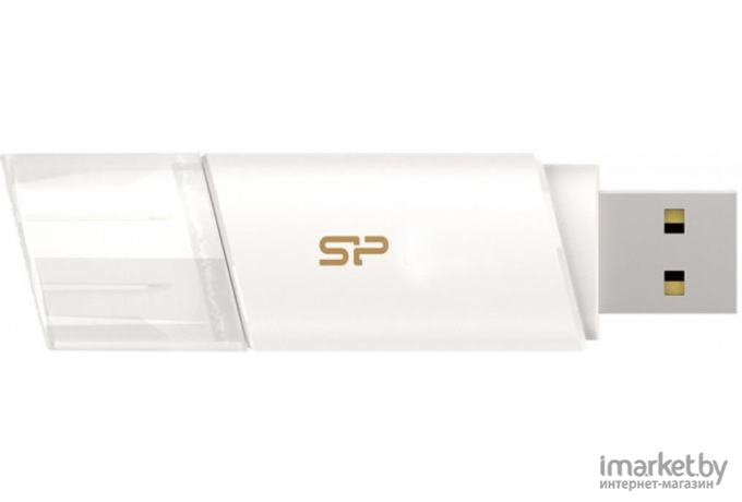 Usb flash Silicon-Power 64Gb Blaze B06 3.0 белый [SP064GBUF3B06V1W]