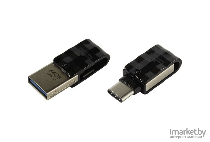 Usb flash Silicon-Power 64Gb Mobile C31 черный [SP064GBUC3C31V1K]