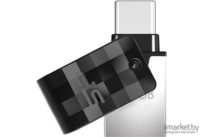 Usb flash Silicon-Power 64Gb Mobile C31 черный [SP064GBUC3C31V1K]