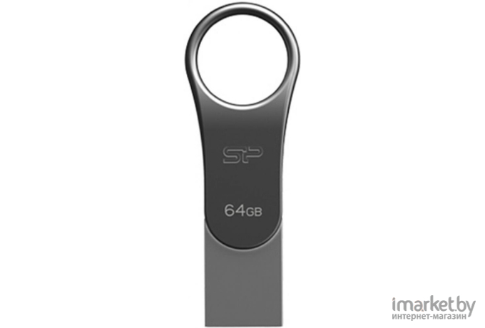 Usb flash Silicon-Power 64Gb Mobile C80 [SP064GBUC3C80V1S]