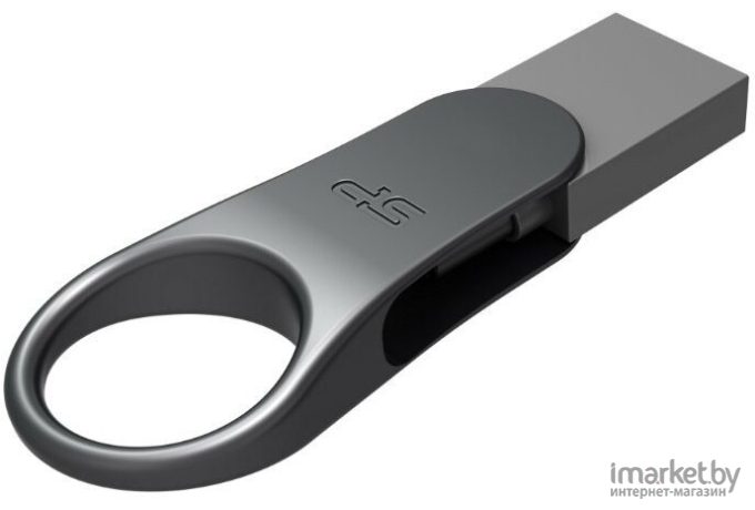 Usb flash Silicon-Power 64Gb Mobile C80 [SP064GBUC3C80V1S]