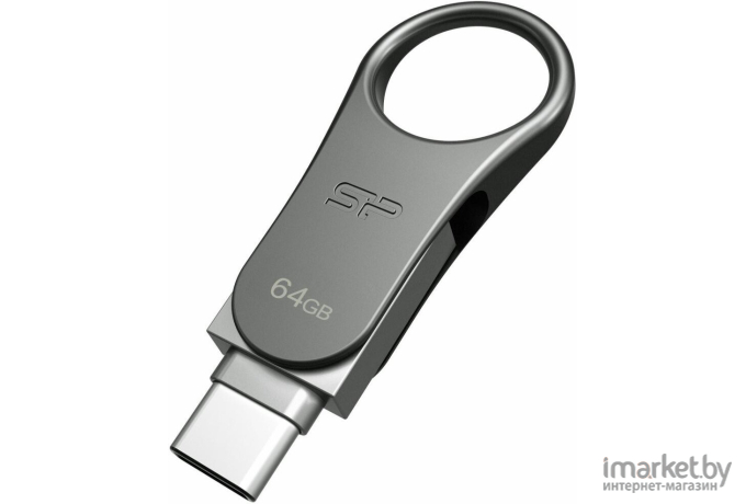 Usb flash Silicon-Power 64Gb Mobile C80 [SP064GBUC3C80V1S]