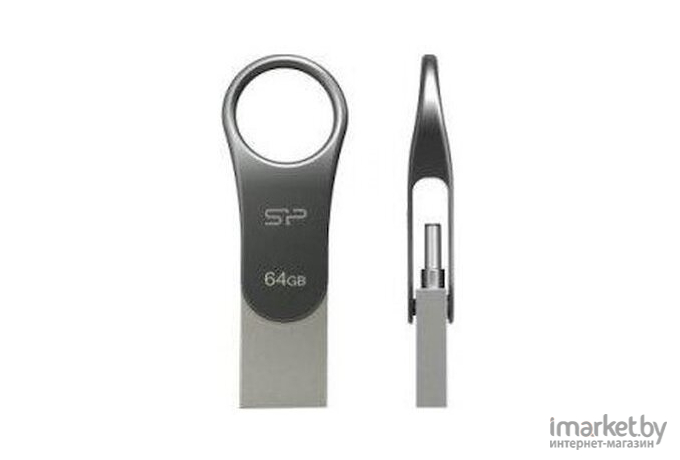 Usb flash Silicon-Power 64Gb Mobile C80 [SP064GBUC3C80V1S]