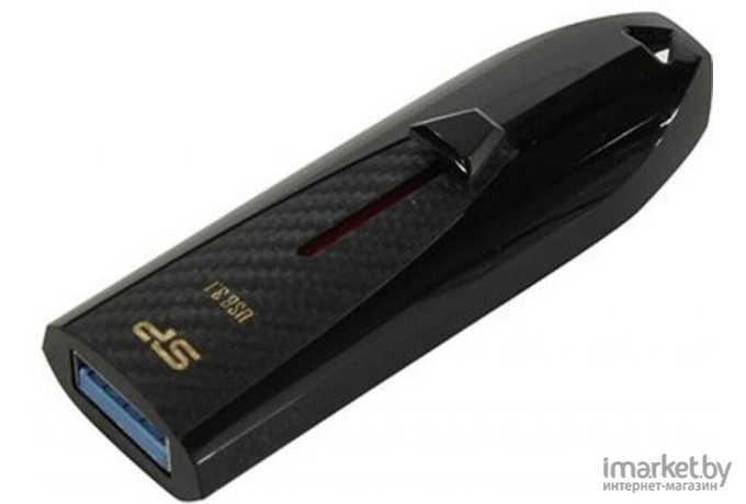 Usb flash Silicon-Power 128Gb Blaze B25 3.1 черный [SP128GBUF3B25V1K]