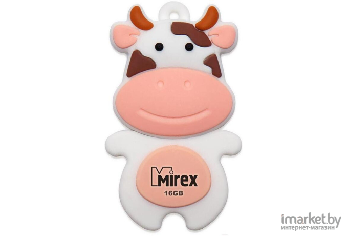 Usb flash Mirex 16GB Cow 2.0 персиковый [13600-KIDCWP16]