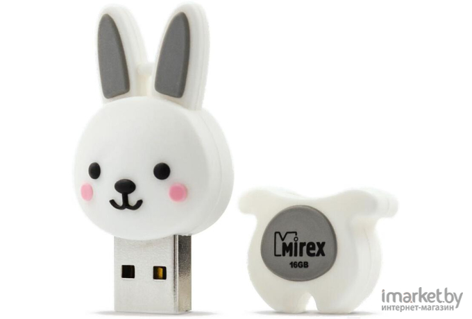 Usb flash Mirex 16GB Rabbit 2.0 серый [13600-KIDRBG16]