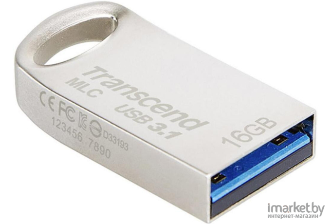 Usb flash Transcend 16GB 720S серебристый [TS16GJF720S]