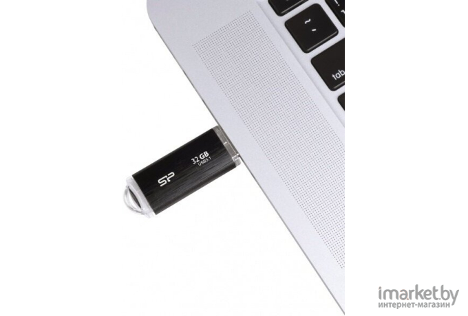 Usb flash Silicon-Power 32Gb Blaze B02 3.1 черный [SP032GBUF3B02V1K]