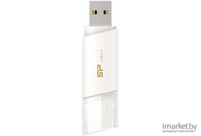 Usb flash Silicon-Power 32Gb Blaze B06 3.0 белый [SP032GBUF3B06V1W]