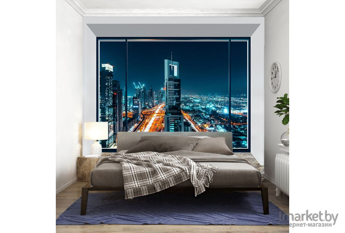 Фотообои Citydecor Ночной город панорама 400x254