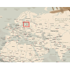 Фотообои Citydecor Карта мира на русском 400x254