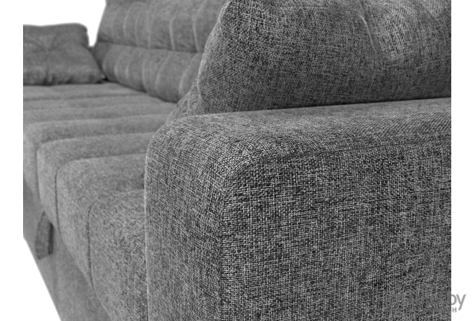 Угловой диван Mebelico Камелот 89 левый 59427 рогожка серый