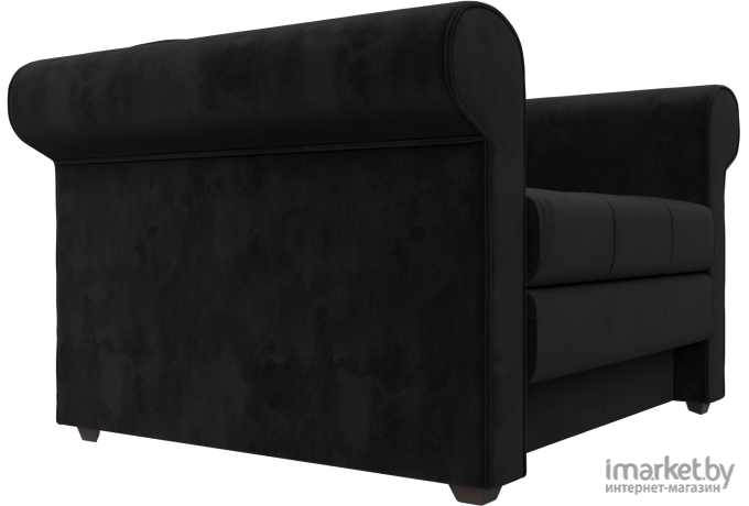 Кресло-кровать Mebelico Берли 101281 велюр черный