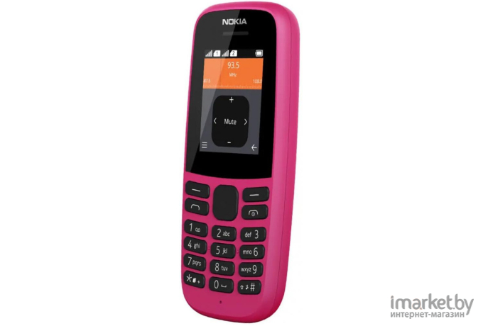 Мобильный телефон Nokia 105 TA-1174 DS Pink [16KIGP01A01]