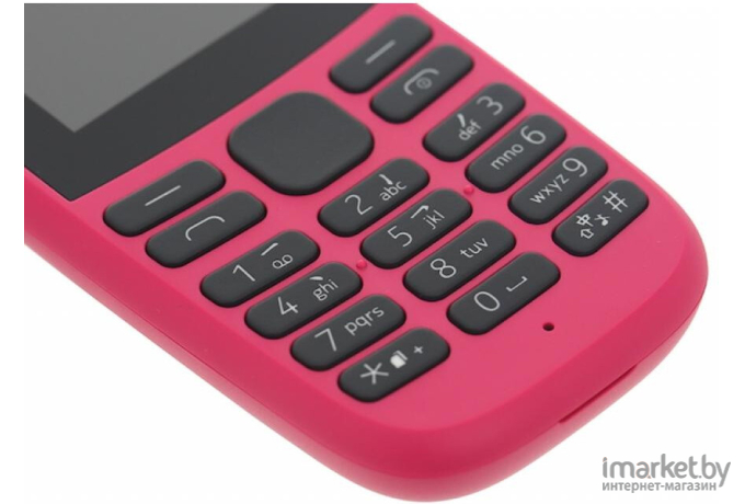 Мобильный телефон Nokia 105 TA-1174 DS Pink [16KIGP01A01]