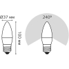 Светодиодная лампа Gauss LED  E27 6.5W 550lm 4100К 1/10/50 [103102207]