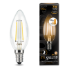 Светодиодная лампа Gauss LED Filament Свеча E14 7W 550lm 2700К 1/10/50 [103801107]