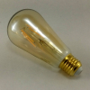 Светодиодная лампа Gauss LED Filament ST64 E27 6W Golden 550lm 2400К 1/10/40 [102802006]