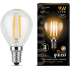 Светодиодная лампа Gauss LED Filament Шар E14 5W 420lm 2700K 1/10/50 [105801105]