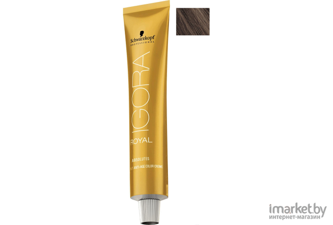 Краска для волос Schwarzkopf Professional Igora Royal Absolutes 8-01 60мл