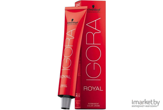 Краска для волос Schwarzkopf Professional Igora Royal Permanent Color Creme 6-12 60мл