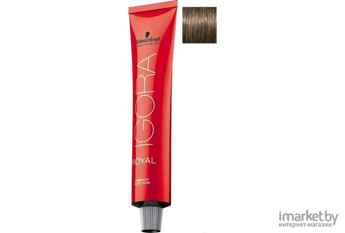 Краска для волос Schwarzkopf Professional Igora Royal Permanent Color Creme 7-1 60мл