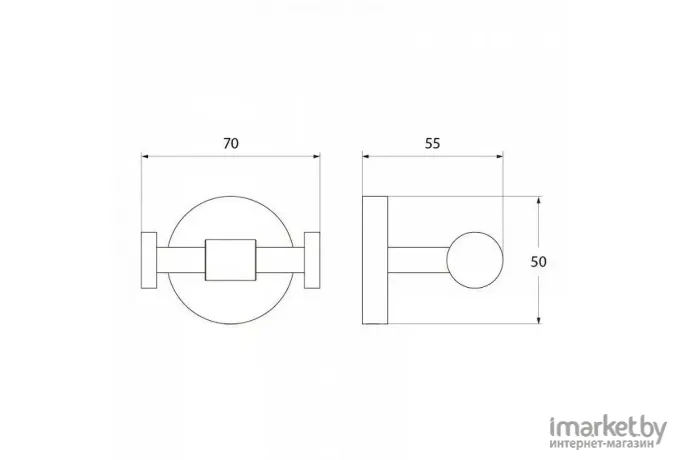 Крючок для ванны Iddis Gezanne L091B