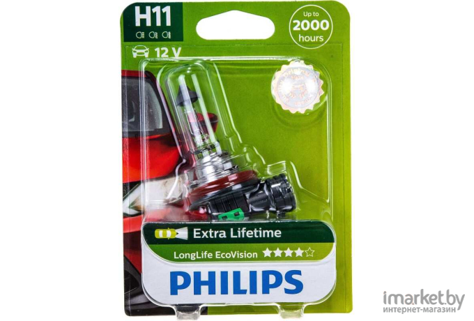 Автомобильная лампа Philips H11 12362LLECOB1