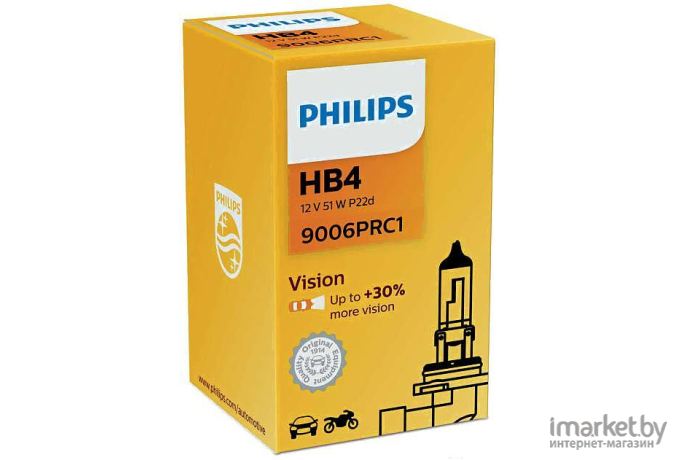 Автомобильная лампа Philips HB4 9006PRC1