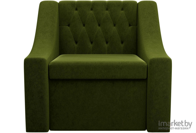 Кресло Mebelico Мерлин 100463 микровельвет зеленый