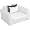 Кресло-кровать Mebelico Мэдисон 14 экокожа белый [59192]