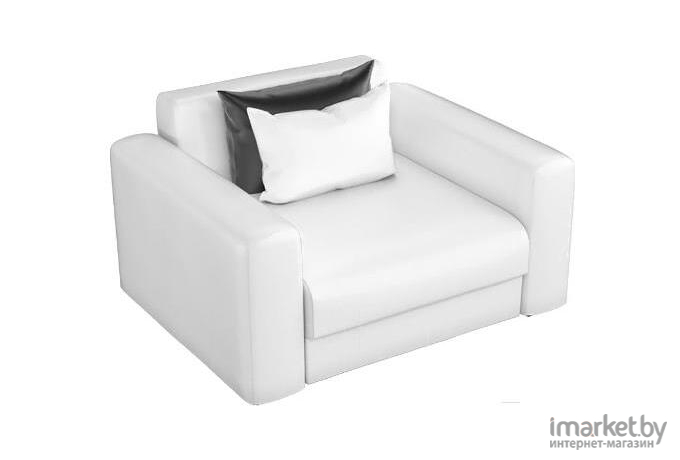 Кресло-кровать Mebelico Мэдисон 14 экокожа белый [59192]