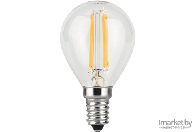 Светодиодная лампа Gauss LED Filament Шар E27 7W 550lm 2700K step dimmable 1/10/50 [105802107-S]