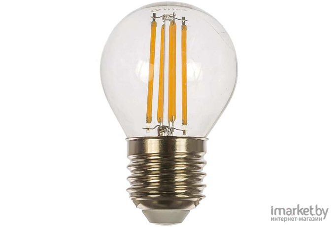 Светодиодная лампа Gauss LED Filament Шар E27 7W 550lm 2700K step dimmable 1/10/50 [105802107-S]