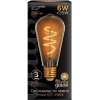 Светодиодная лампа Gauss LED Filament ST64 Flexible E27 6W Golden 360lm 2400К 1/10/40 [157802006]