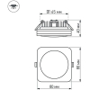  Arlight LTD-80x80SOL-BK-5W Day White [021481]