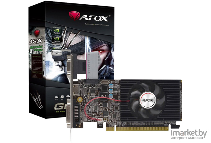 Видеокарта Afox Geforce GT610 2GB DDR3 [AF610-2048D3L7-V5]