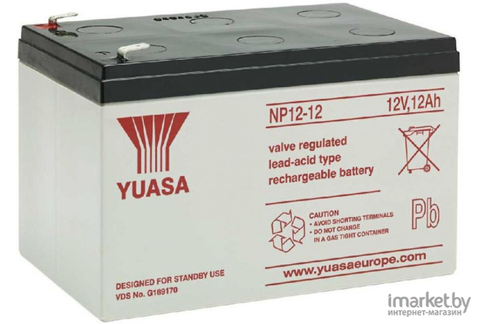 Аккумулятор для ИБП Yuasa NP12-12 12В 12Ач