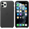 Чехол для телефона Apple Leather Case iPhone 11 Pro Black [MWYE2ZM/A]