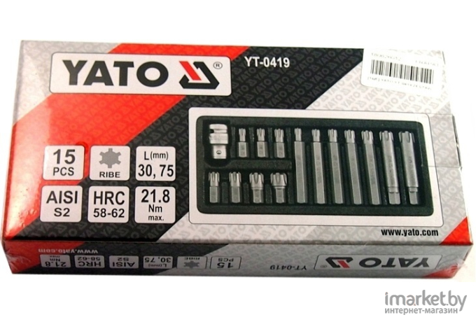 Набор оснастки Yato YT-0419