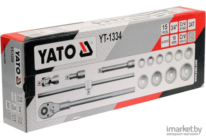 Набор оснастки Yato YT-1334