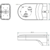  Hikvision Кронштейн DS-1294ZJ-PT