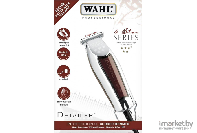 Машинка для стрижки волос Wahl Detailer X-tra Wide [8081-1216]