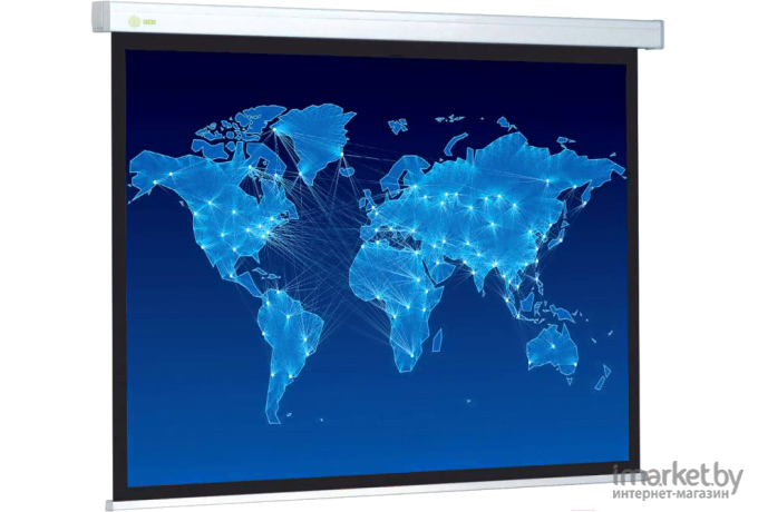 Проекционный экран Cactus Wallscreen CS-PSW-149x265 16:9 настенно-потолочный рулонный белый