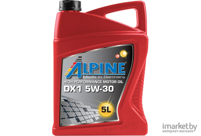 Моторное масло Alpine DX1 5W30 5л [0101662]