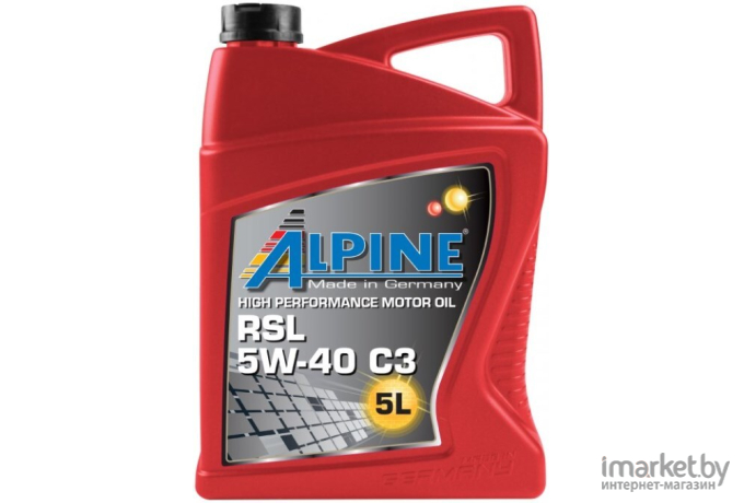 Моторное масло Alpine RSL 5W40 C3 5л [0100172]